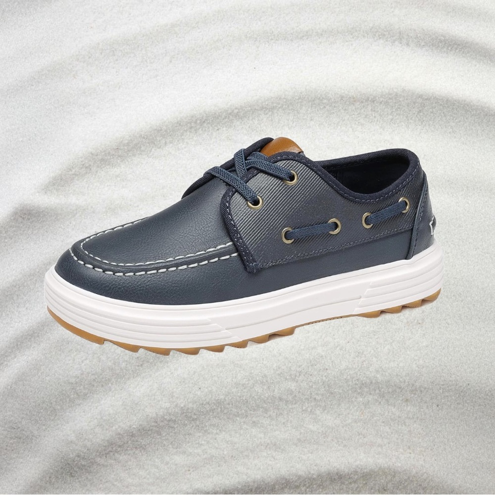 Little Boys Boat Shoes School Shoes Slip On Loafers Sperry / Navy Blue Size 13